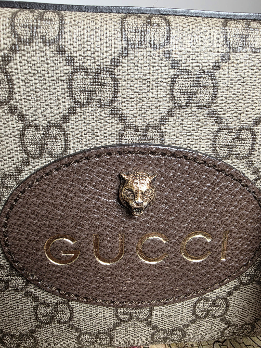 Gucci PVC Neo Vintage Camera Bag