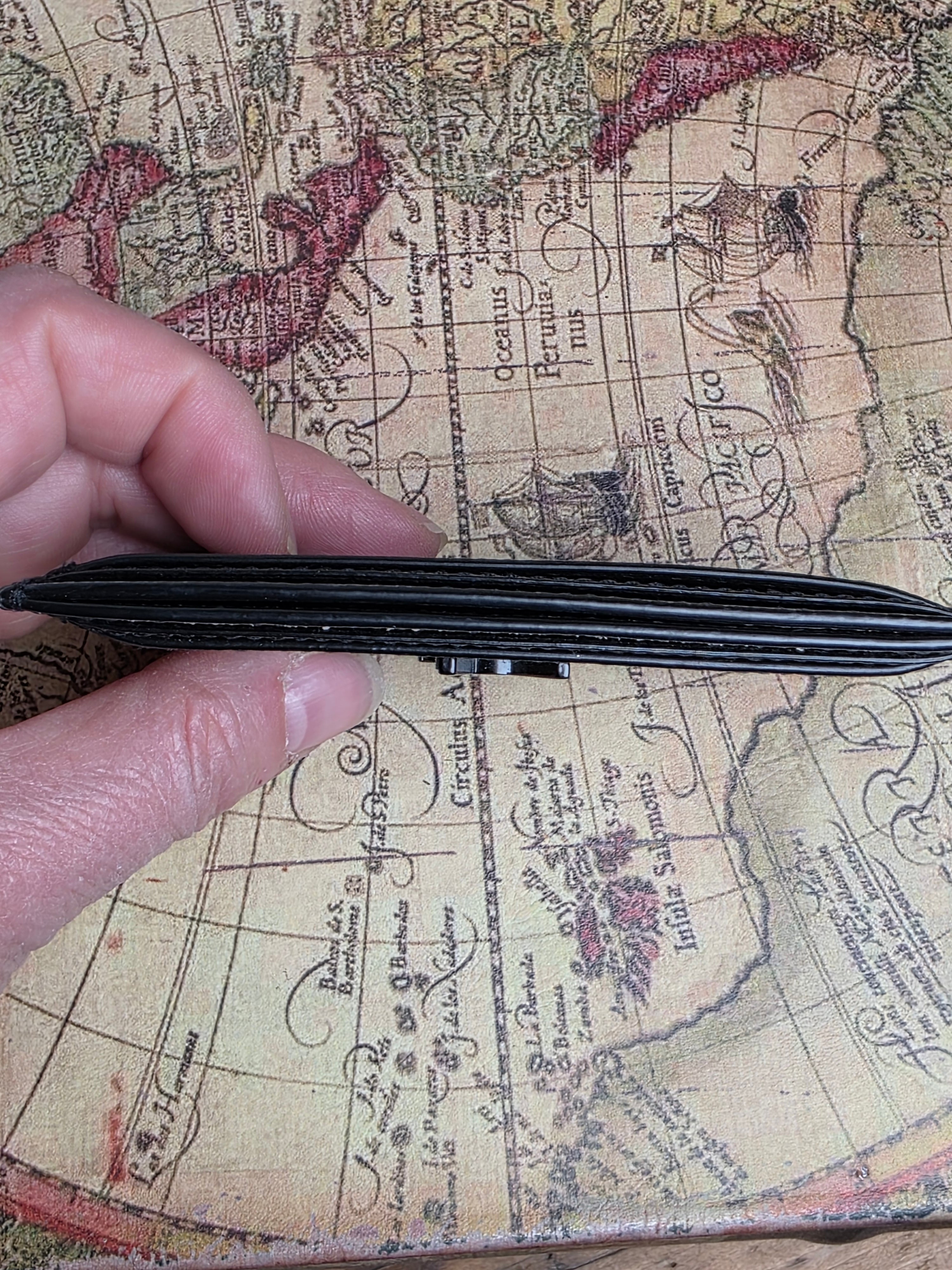 Saint Laurent Black on Black Card Case