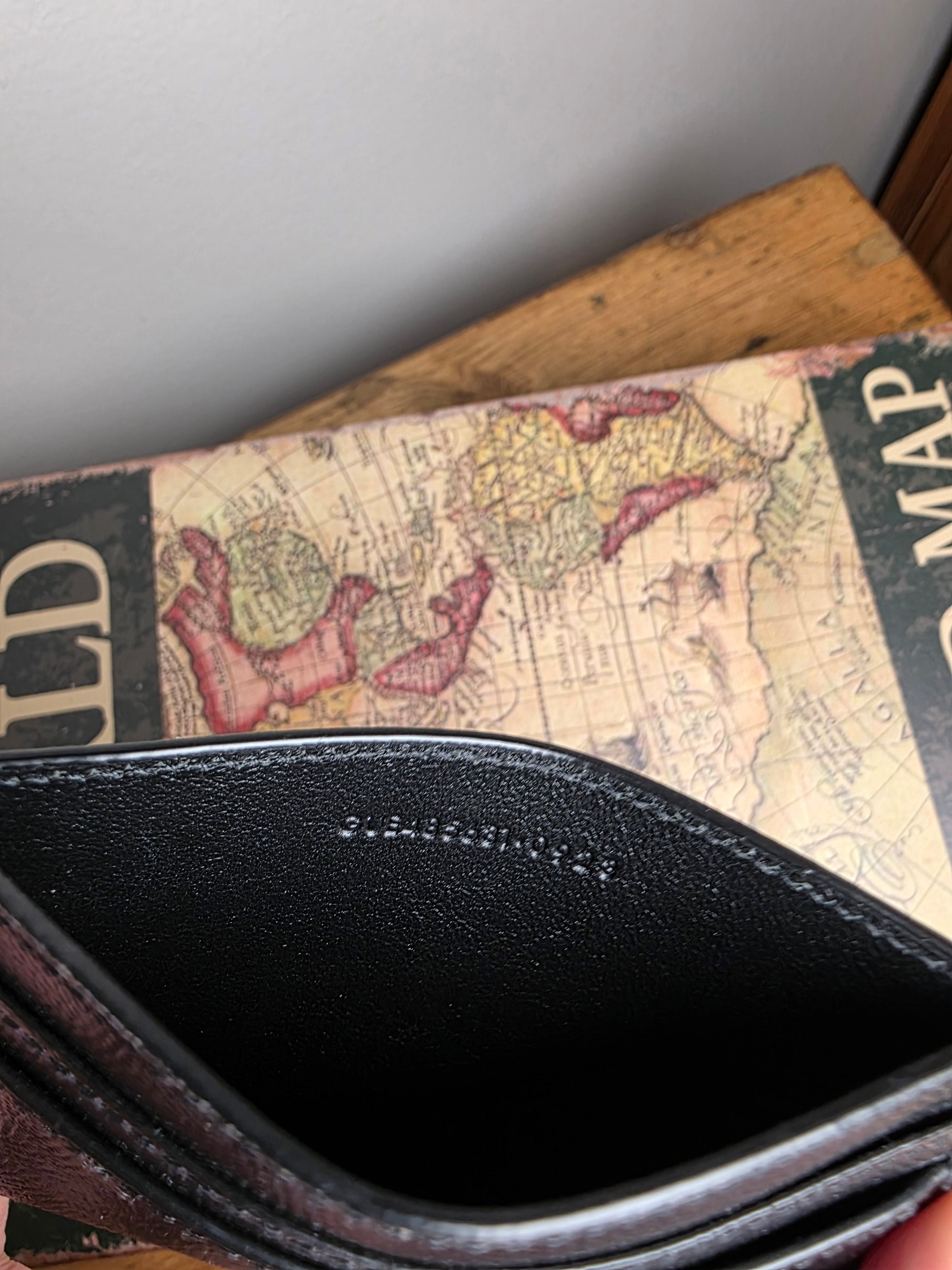 Saint Laurent Black on Black Card Case
