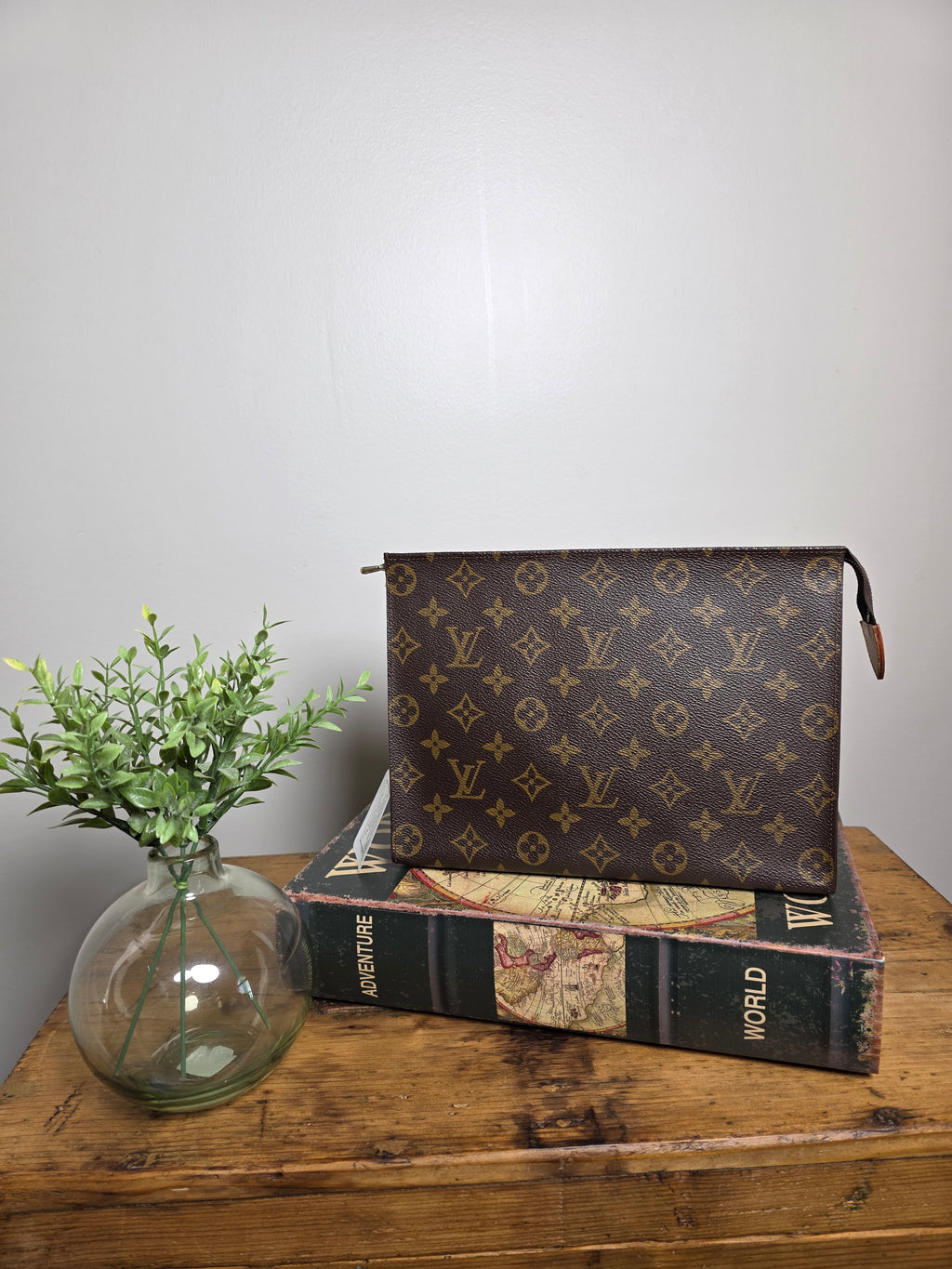 Louis Vuitton Monogram Pochette Toilette GM Size 26