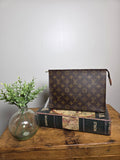 Louis Vuitton Monogram Pochette Toilette GM Size 26