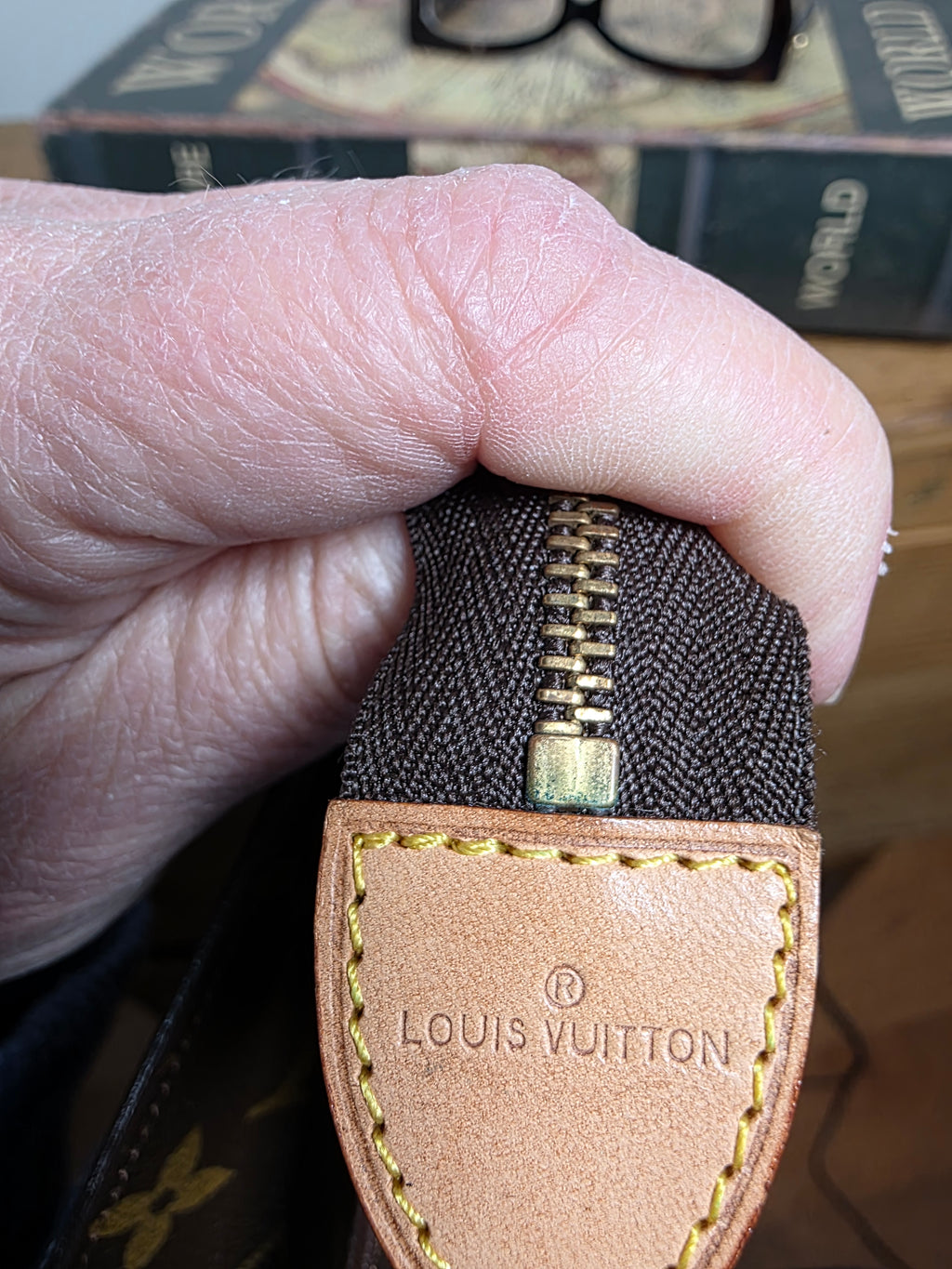 Louis Vuitton Monogram Pochette Toilette GM Size 26