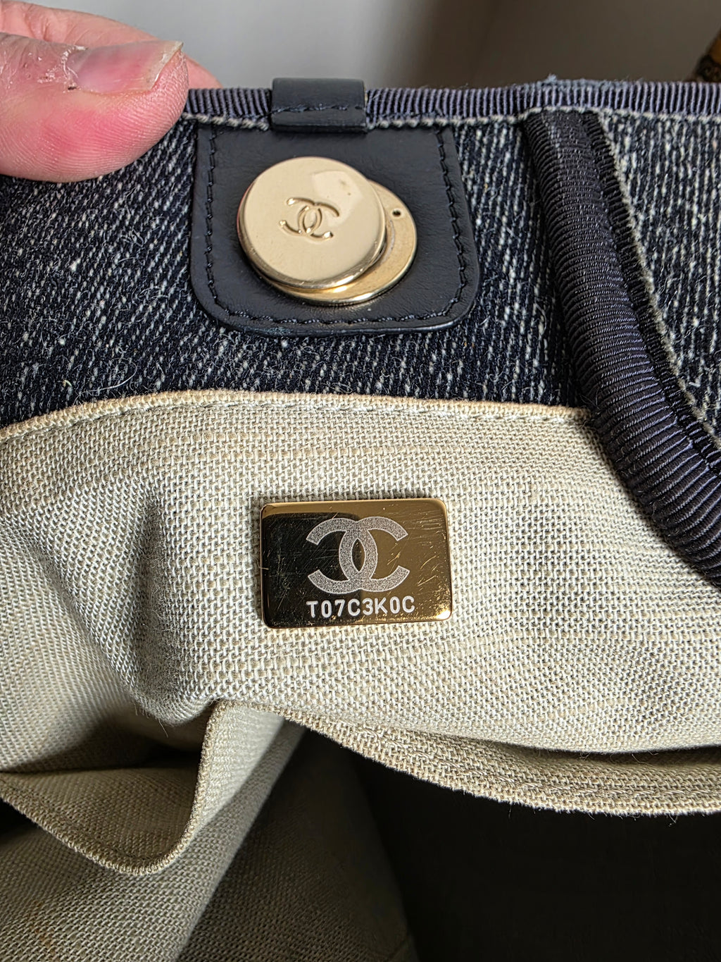 Chanel Deauville Dark Denim